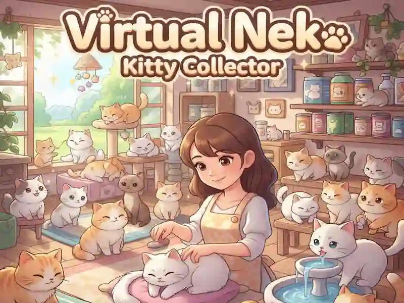 Гульня Virtual Neko: Cat Collector онлайн