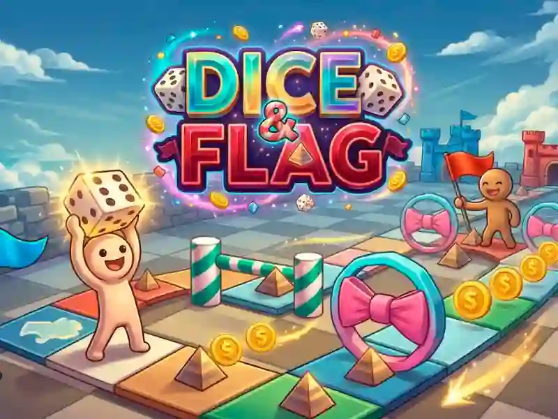 Гульня Dice and Flag онлайн