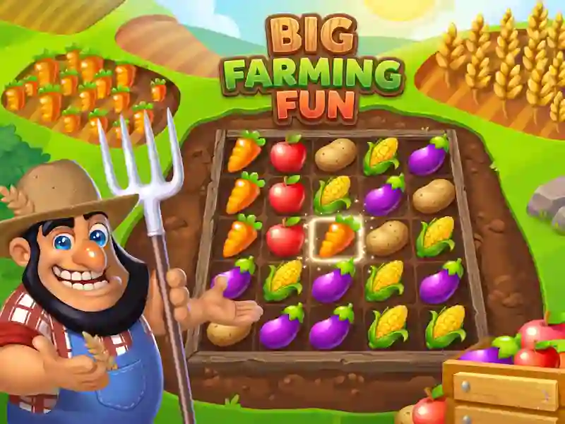 Гульня Big Farming Fun онлайн