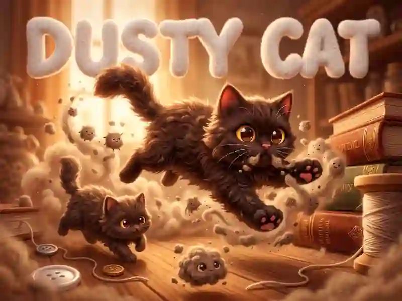 Гульня Dusty Cat онлайн