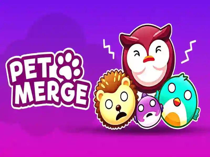 Гульня Pet Merge онлайн Гульня Pet Merge онлайн