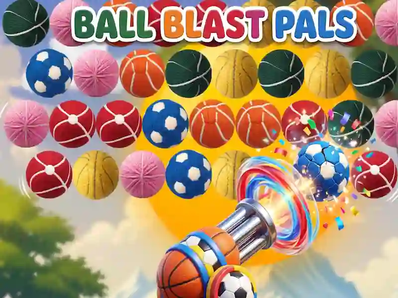 Гульня Ball Blast Pals онлайн