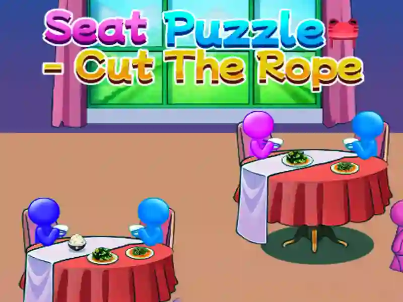 Гульня Seat Puzzle Cut The Rope онлайн
