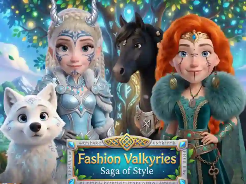 Гульня Fashion Valkyries Saga of Style онлайн