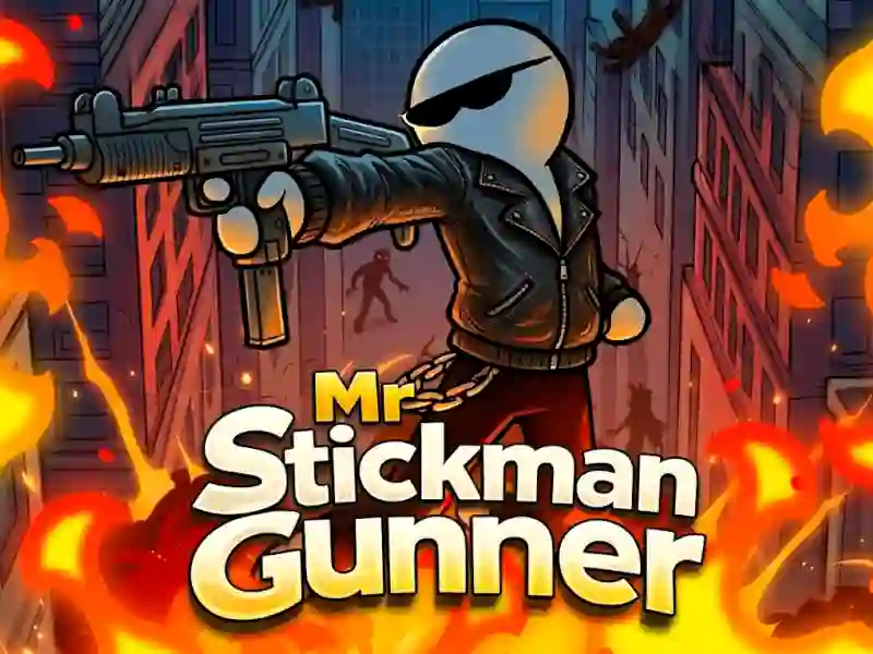 Гульня Mr Stickman Gunner онлайн