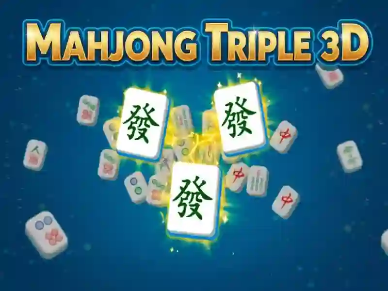 Гульня Mahjong Triple 3D: Tile Match онлайн