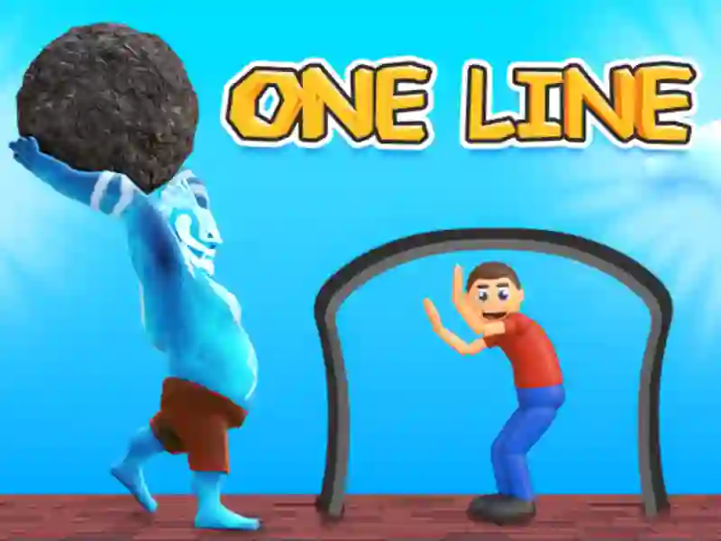 Гульня Адзін радок онлайн