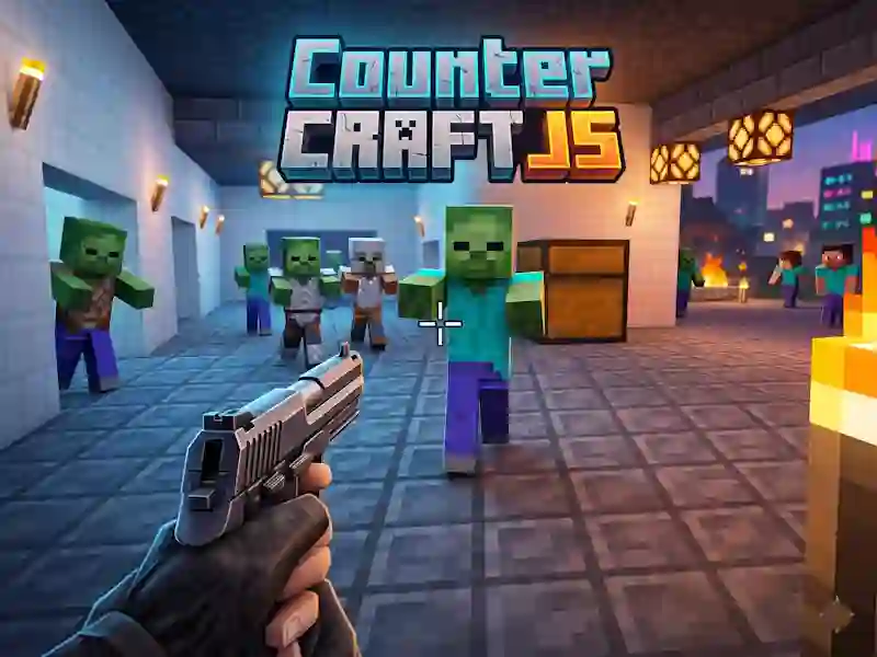 Гульня Counter Craft JS онлайн