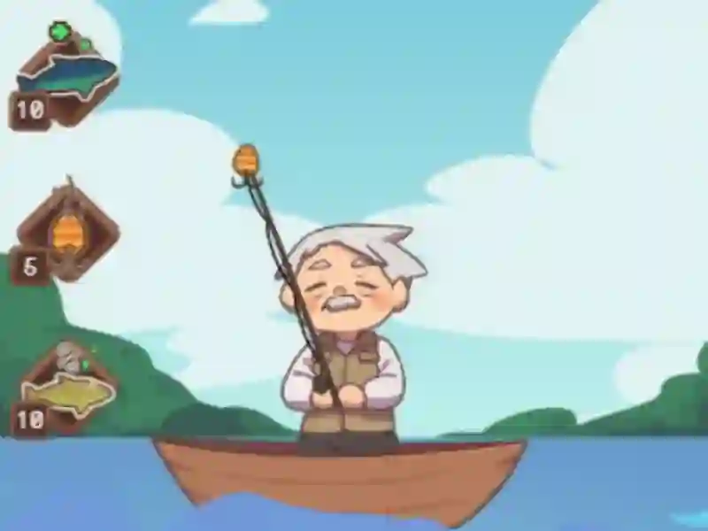 Гульня Глыбокая рыбалка онлайн