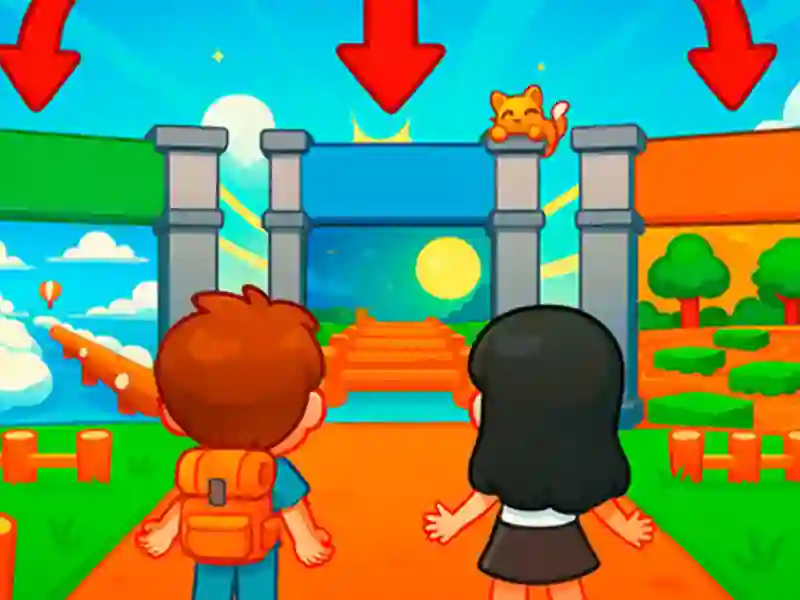 Гульня Сусвет Obby: міні-гульні онлайн онлайн