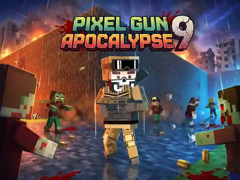 Гульня Pixel gun apocalypse 9 онлайн