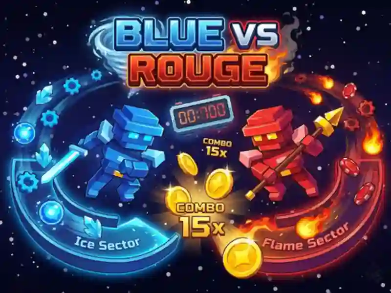 Гульня Blue VS Rouge онлайн