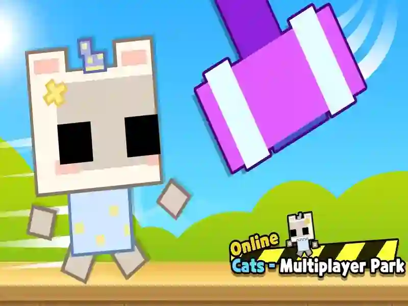 Гульня Cats Інтэрнэт -шматкарыстальніцкі парк онлайн