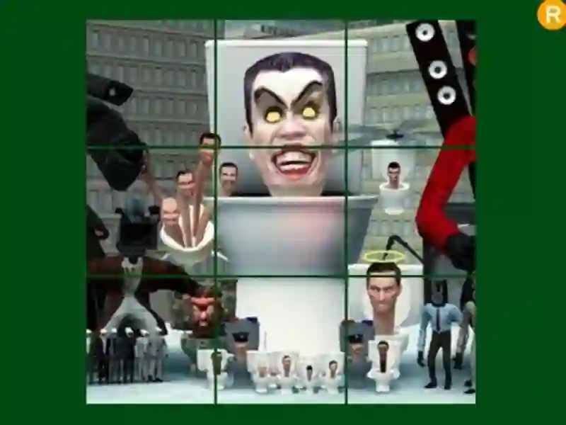 Гульня Туалет Skibidi: мабільная галаваломка онлайн