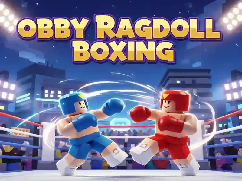 Гульня Obby: Rag Doll Boxing онлайн