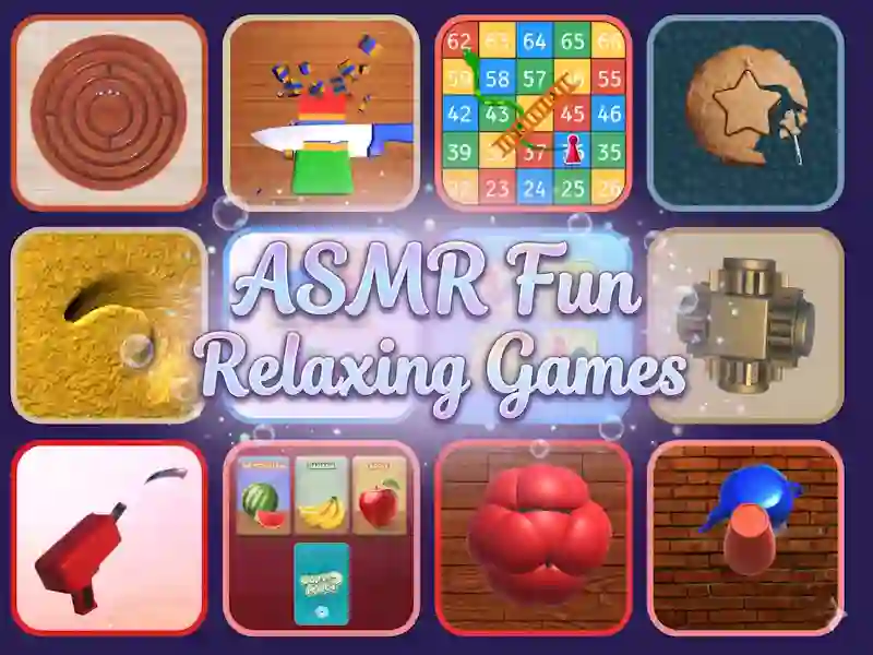 Гульня ASMR Fun Relaxing Games онлайн