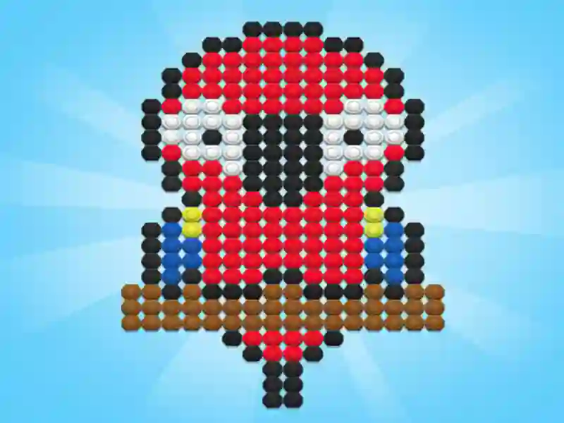 Гульня Галаваломка: каляровыя арэхі і балты онлайн Гульня Галаваломка: каляровыя арэхі і балты онлайн