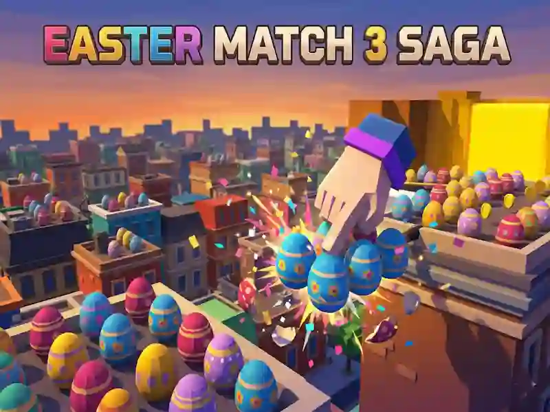 Гульня Easter Match 3 Saga онлайн