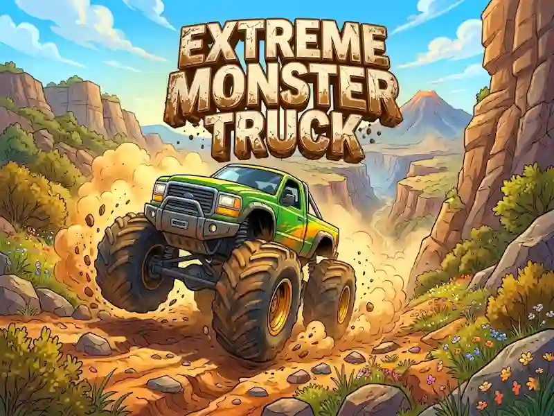 Гульня Extreme Monster Truck онлайн