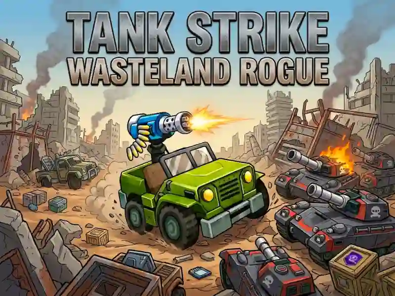 Гульня Tank Strike Wasteland Rogue онлайн