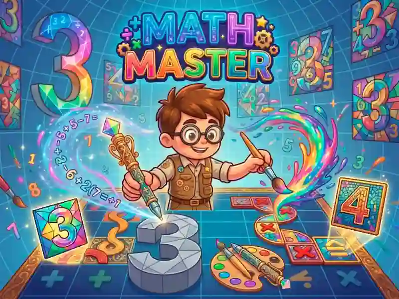 Гульня Math Master онлайн