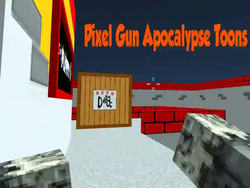 Гульня Апакаліпсіс піксельнай зброі: мультфільмы онлайн