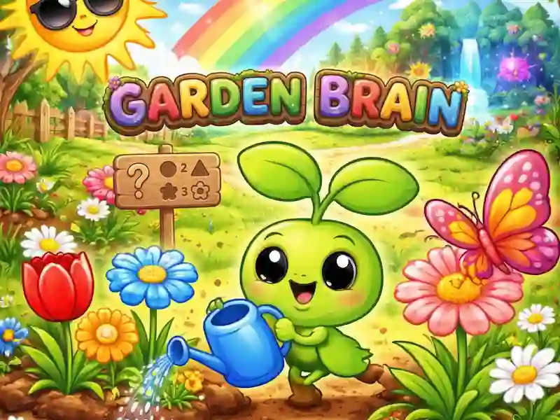 Гульня Garden Brain онлайн