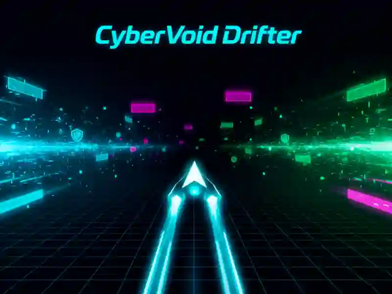 Гульня CyberVoid Drifter онлайн