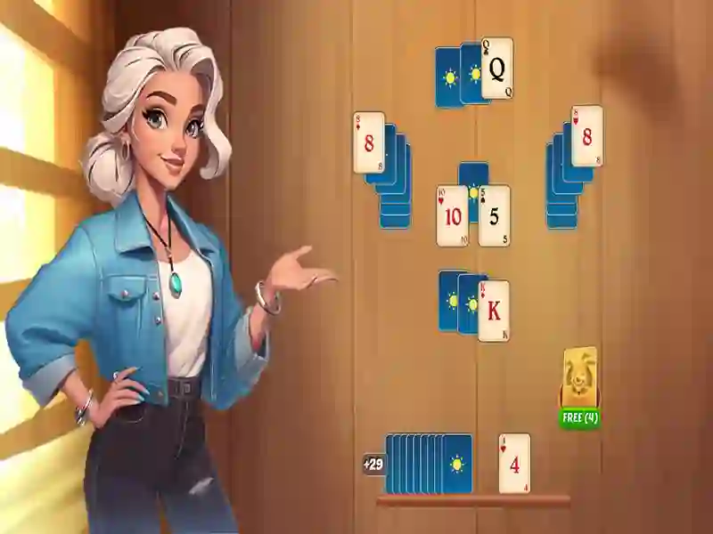 Гульня Спецыяльны святочны пасьянс онлайн