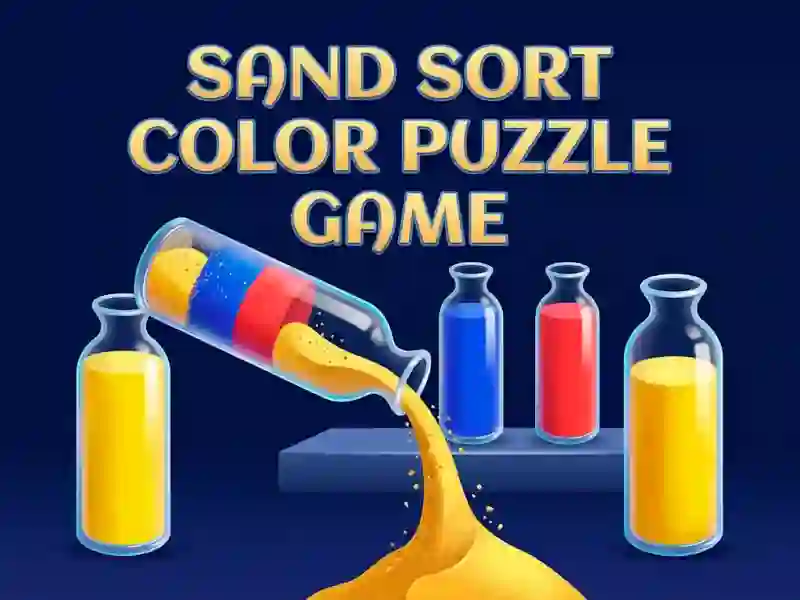 Гульня Sand Sort Color Puzzle Game онлайн
