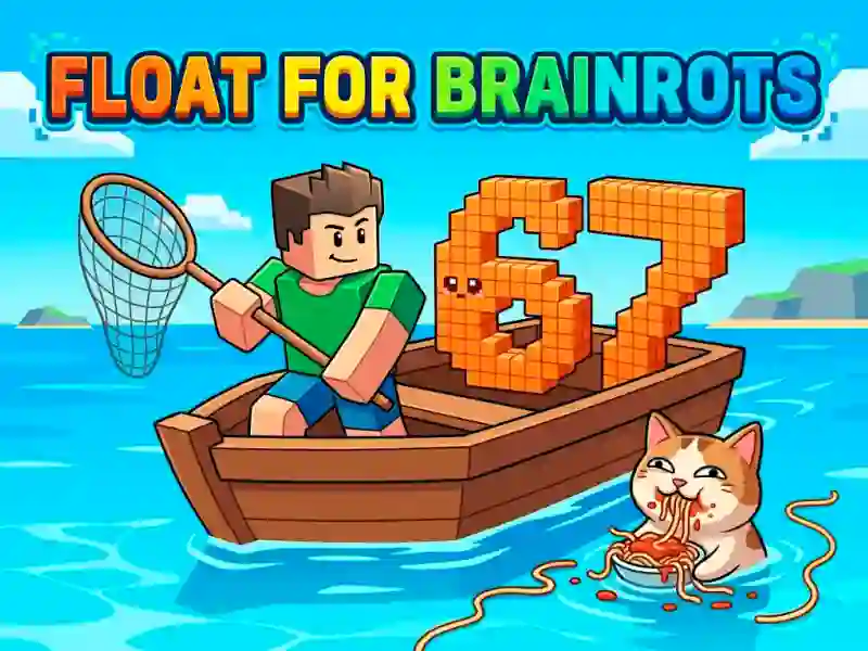 Гульня Float for Brainrots онлайн