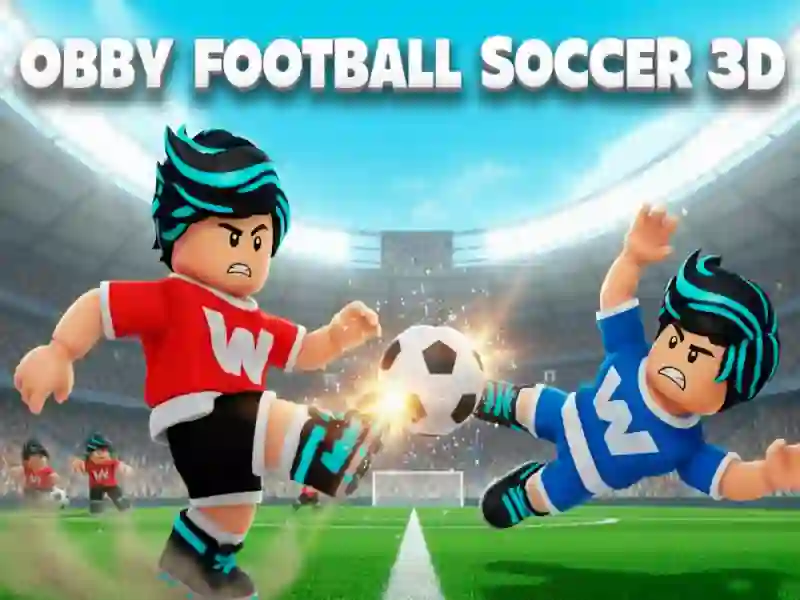 Гульня Obby Football 3D онлайн