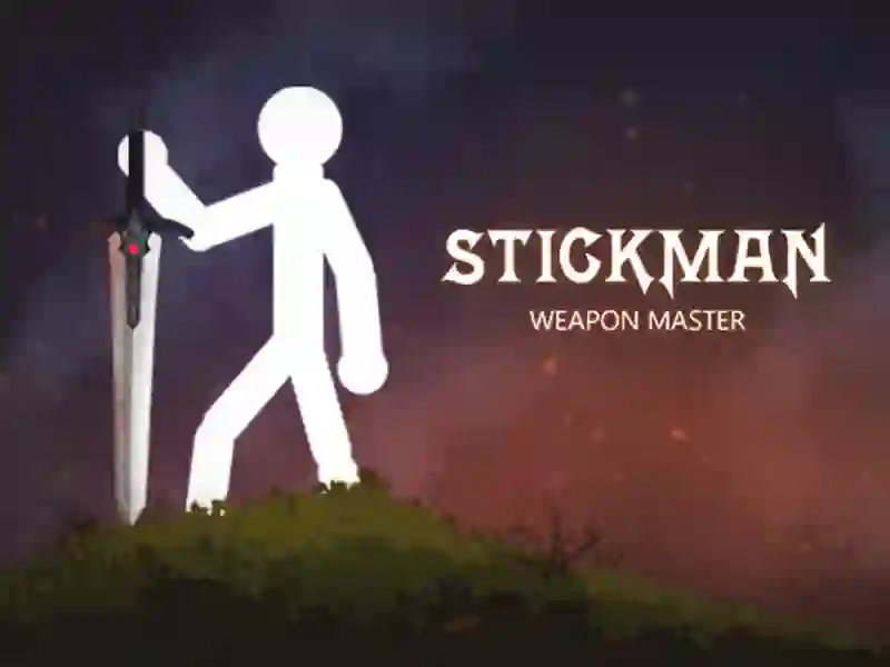 Гульня Stickman: майстар зброі онлайн