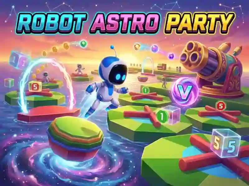 Гульня Robot Astro Party онлайн