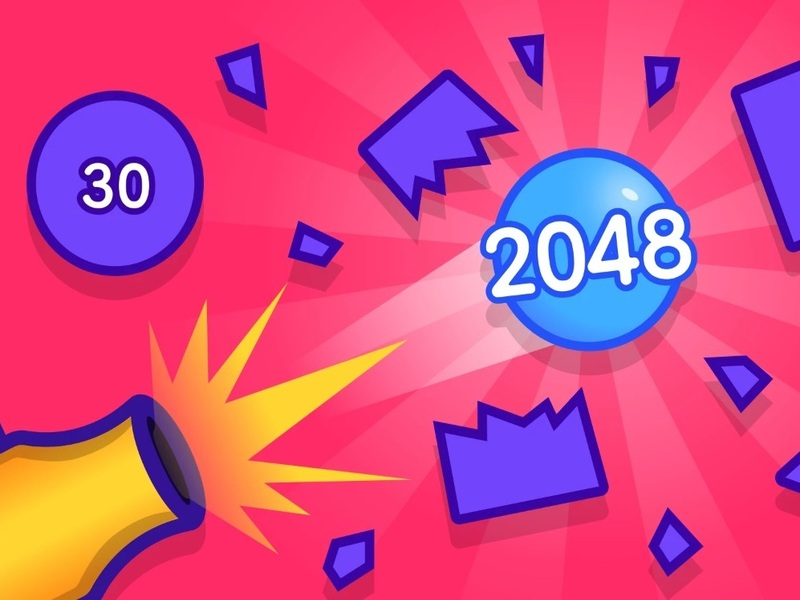 Гульня 2048 разбурэнне блокаў онлайн