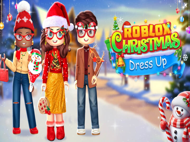 Гульня Roblox: Калядны ўбор онлайн