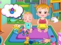 Гульня Baby Hazel: Догляд за братамі і сёстрамі онлайн
