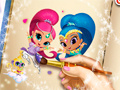 Гульня Кніга для размалёўкі Shimmer і Shine онлайн