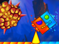 Гульня Agni i Voda: Geometry Dash онлайн