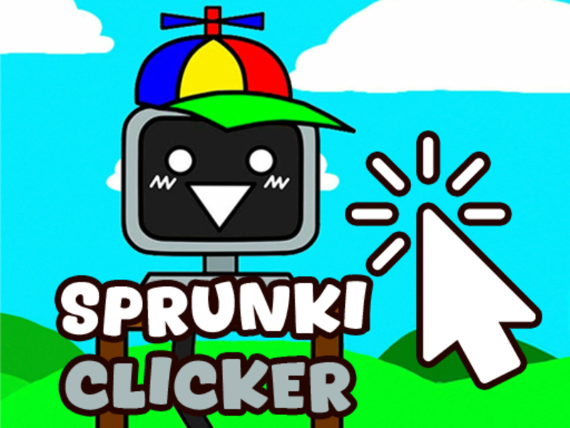 Гульня Sprunki Clicer і Merger 3 онлайн