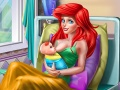 Гульня Прынцэса Русалка: Нараджэнне Мамы онлайн
