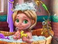 Гульня Goldie Догляд за купаннем дзіцяці онлайн