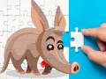 Гульня Выклік Пазла Aardvark онлайн
