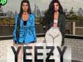 Гульня Мода сясцёр Yeezy онлайн