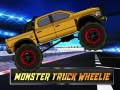 Гульня Monster Truck Wheelie онлайн