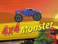 Гульня 4x4 Монстр онлайн