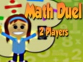 Гульня Матэматычны Дуел 2 Игрока онлайн