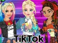Гульня Прынцэса Tik Tok онлайн