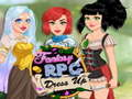 Гульня Фэнтэзі RPG Адзенне онлайн