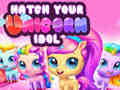 Гульня Hatch Your Unicorn Idol онлайн